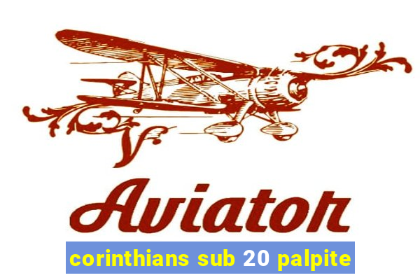 corinthians sub 20 palpite